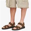 CLARKS  MENS  SANDAL - BEESWAX LEATHER